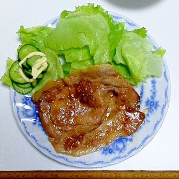 ニンニク生姜焼き